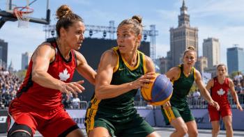 FIBA 3x3 World Cup 2026: triunfo 19:17 de Lituania ante Canadá en el grupo D femenino de baloncesto 3x3