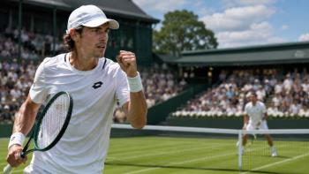 Alex de Minaur beats Martin Damm after tense grass-court finish in ATP Libéma…