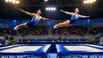 Ruben Padilla i Maia Amano osvojili zlato u mješovitom sinkroniziranom trampolinu u Medellínu