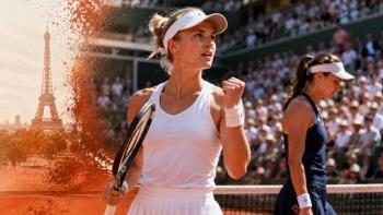 Maja Chwalińska erreicht nach klarem Sieg gegen Diane Parry das Viertelfinale von Roland-Garros