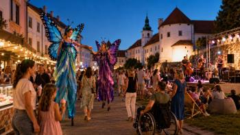 Špancirfest w Varaždinie 25 sierpnia: Seine, Zoster, uliczne widowiska i wieczorny program w centrum miasta