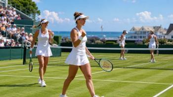 Dabrowski und Stefani sicher in Eastbourne, klarer Auftaktsieg im Doppel beim WTA Lexus Eastbourne Open