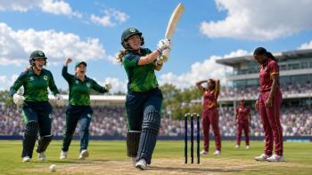 Irlands Frauen bezwingen West Indies Women im historischen T20-World-Cup-Spiel in Bristol