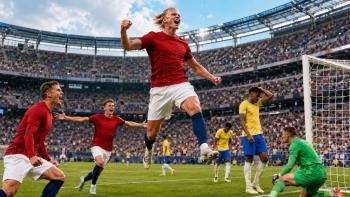 Noruega sorprende a Brasil en el Mundial 2026: doblete de Haaland y cuartos históricos en New Jersey