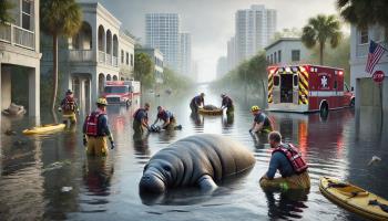 Manatee Rescue After Hurricane Helena: Challenges and Long-Term Consequences for Florida