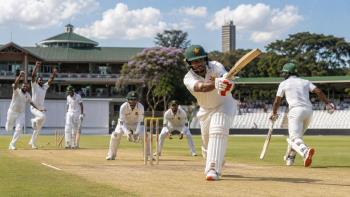 Zimbabue cerca de tomar ventaja tras un gran primer día ante Bangladesh en el Test único del Harare Sports Club