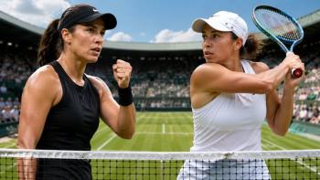 Jessica Pegula nach zwei Tie-Breaks gegen Madison Keys im WTA-Halbfinale der Berlin Tennis Open auf Rasen
