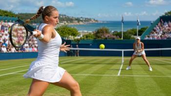Jelena Ostapenko pokonuje Francescę Jones 6:2, 6:2 w pierwszej rundzie WTA Lexus Eastbourne Open na trawie