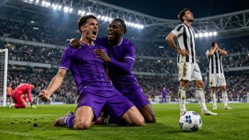 Fiorentina pokonała Juventus 2:0 w Turynie i skomplikowała walkę o Ligę Mistrz…