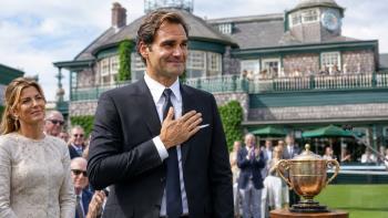 Roger Federer enters the Hall of Fame in Newport after one of tennis' greatest…