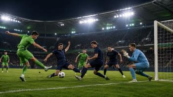 Wolfsburg und Paderborn torlos: Abwehrreihen prägen erstes Relegationsspiel um die Bundesliga im Stadion