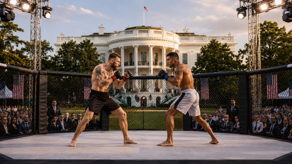 UFC Freedom 250 à la Maison-Blanche : Topuria et Gaethje en tête d’une soirée historique à Washington