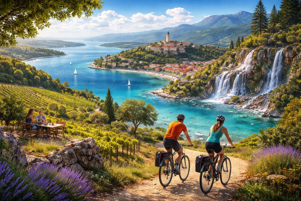 Chorwacja w czołówce Europy: Istria i Kvarner wśród wiodących regionów turystyki rowerowej według indeksu na 2026 rok