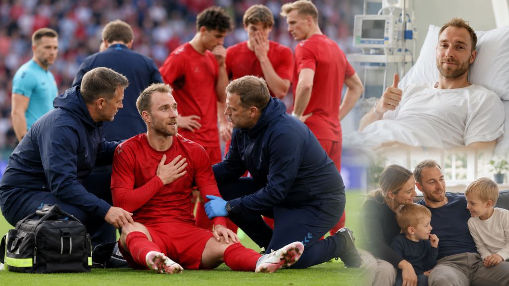 Christian Eriksen po zasłabnięciu w Odense, reakcja defibrylatora i powrót do zdrowia po meczu Danii