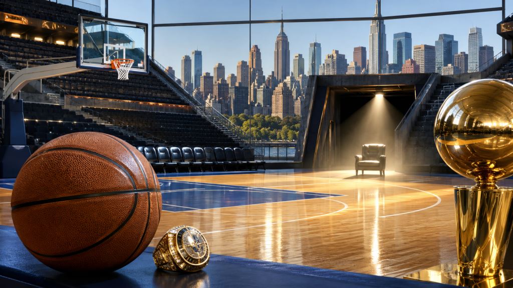 KI-Illustration: Knicks beobachten LeBron James, doch kein bestätigtes Angebot für einen NBA-Coup der Meister aus New York