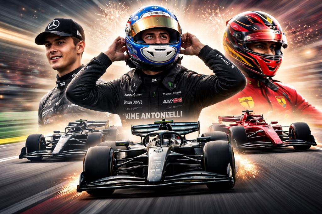 Antonelli confirmed Mercedes’ strength with victory in China, while Hamilton brought Ferrari its first podium of the season