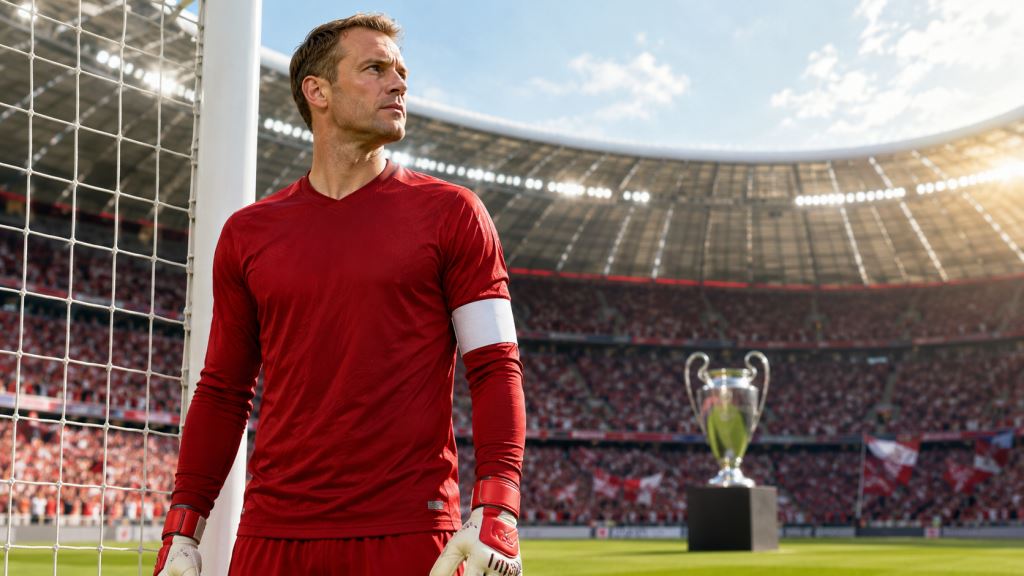 AI ilustracija: Manuel Neuer najavio vjerojatan kraj karijere nakon sezone 2026./27. i posljednji lov na veliki trofej