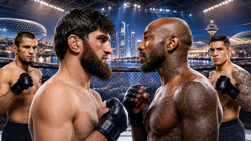UFC Abu Dhabi 2026: Ankalaev i Rountree u velikoj borbi za povratak prema pojasu