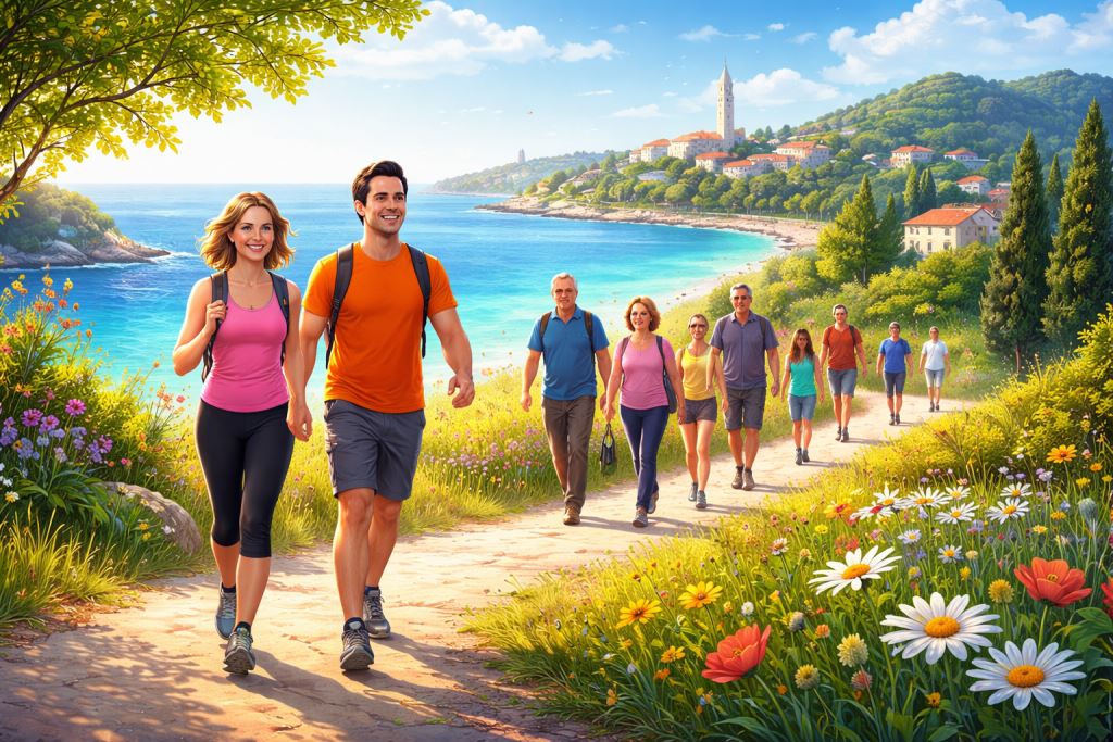 Hoditi i zdravi biti 18. travnja u 10 istarskih gradova: jubilarna šetnja okuplja Istru u isto vrijeme