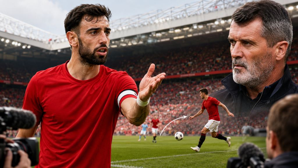 Bruno Fernandes optužio Roya Keanea za neistinu u raspravi o rekordu asistencija Manchester Uniteda