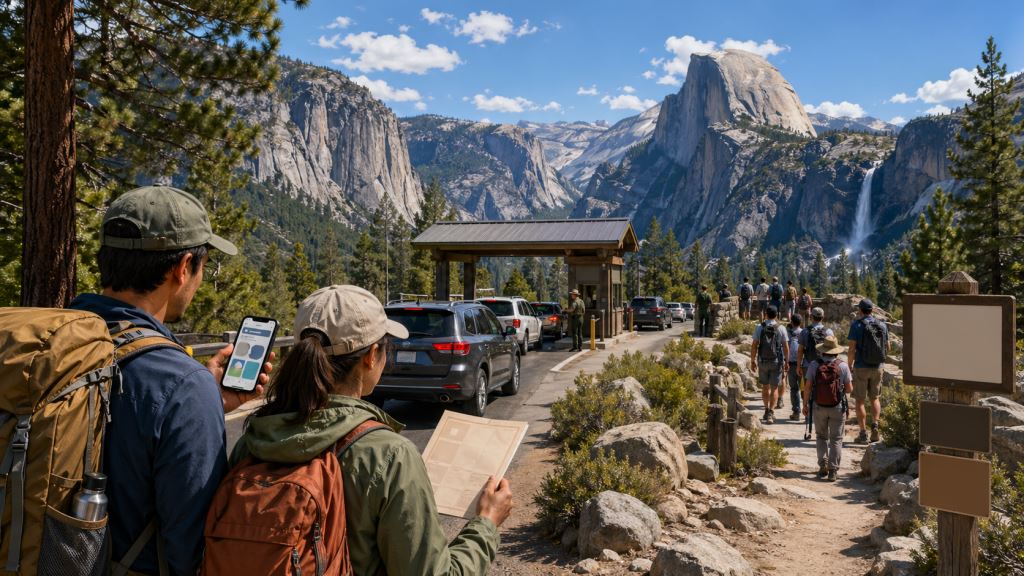 Cuando los parques nacionales introducen loterías: Yosemite cambia las reglas para planificar grandes atracciones naturales