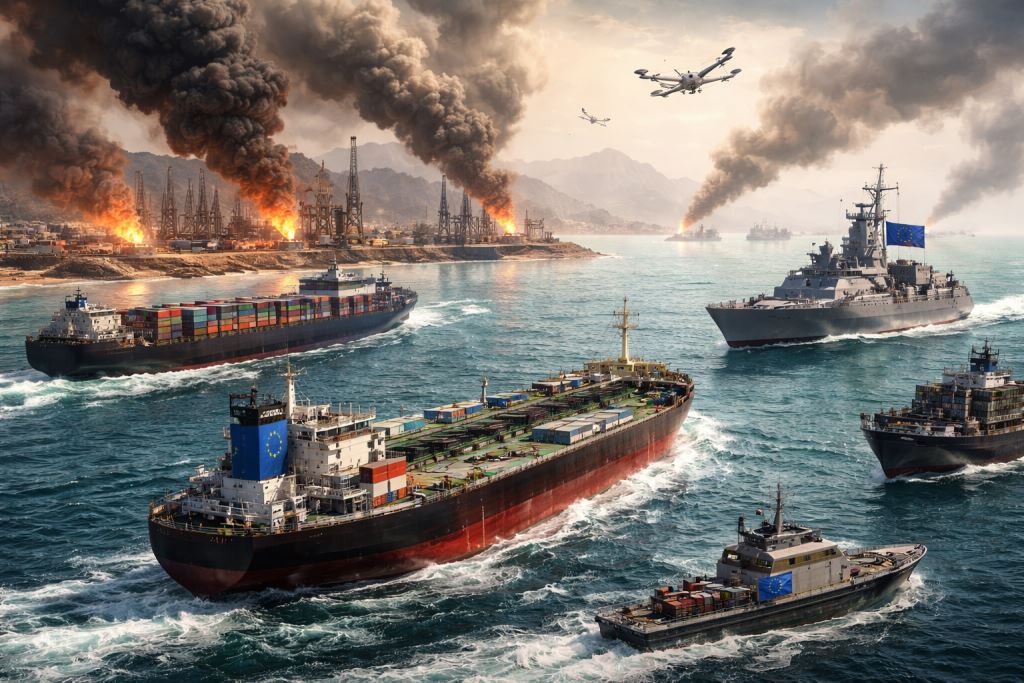 L’Europe cherche une issue diplomatique aux tensions autour d’Ormuz et met en garde contre les risques pour l’énergie, la nourriture et le commerce