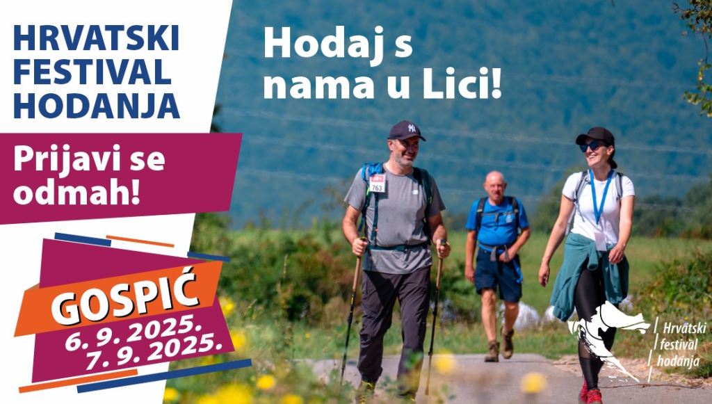 Hrvatski festival hodanja u Gospiću okuplja svijet: Stižu hodači iz Japana i Koreje na staze Nikole Tesle u Lici