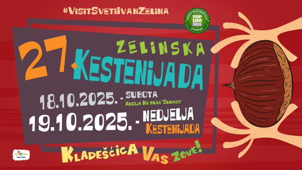 Zelina chestnut festival on Kladeščica: walking, ecological action and chestnut flavors for the whole family and music program