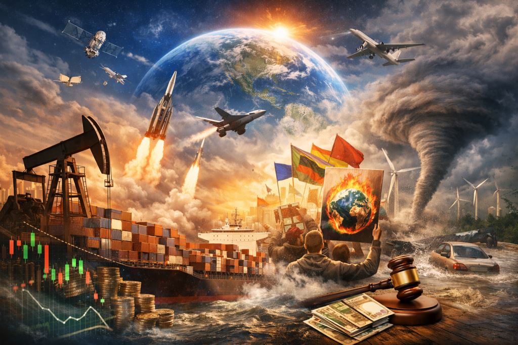 Hier, aujourd’hui, demain : guerres, énergie, inflation et météo qui changent les prix, la sécurité et la vie quotidienne