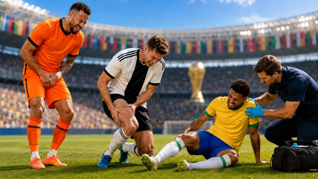 Blessures avant la Coupe du monde 2026 : Timber, Karl et Wesley forfaits avec de grandes sélections