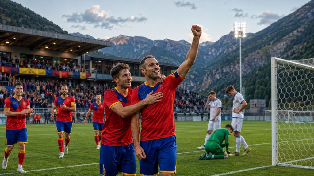 Victoire 2-0 de l’Andorre contre le Liechtenstein à Encamp et adieux de Marc Pujol après 124 sélections