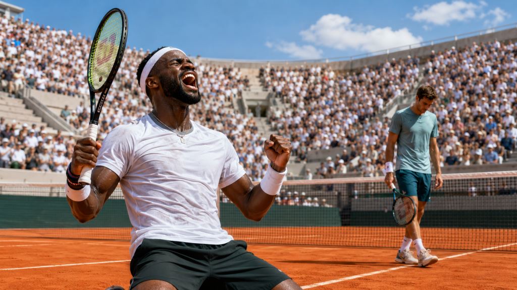 Tiafoe besiegt Hurkacz nach Fünfsatzkrimi in der zweiten Runde von Roland-Garros