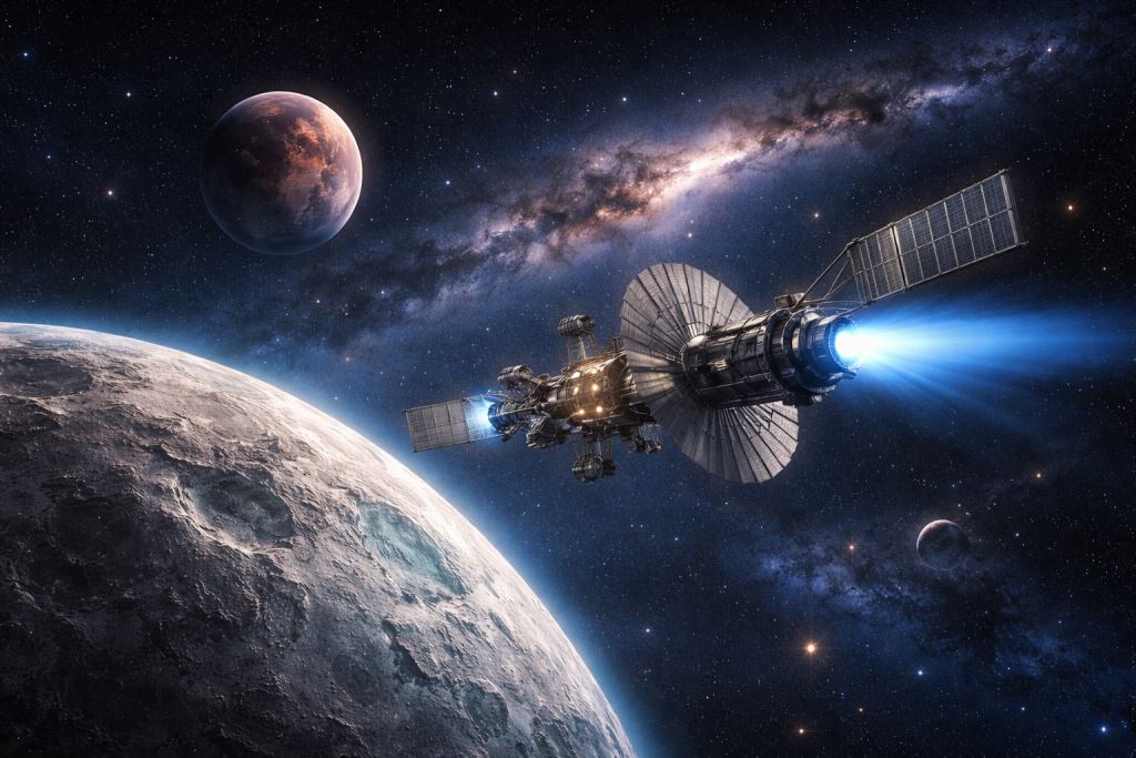 Cómo el Rocketroll de la ESA abre el camino a las naves espaciales nucleares-eléctricas europeas para la Luna, Marte y el espacio profundo