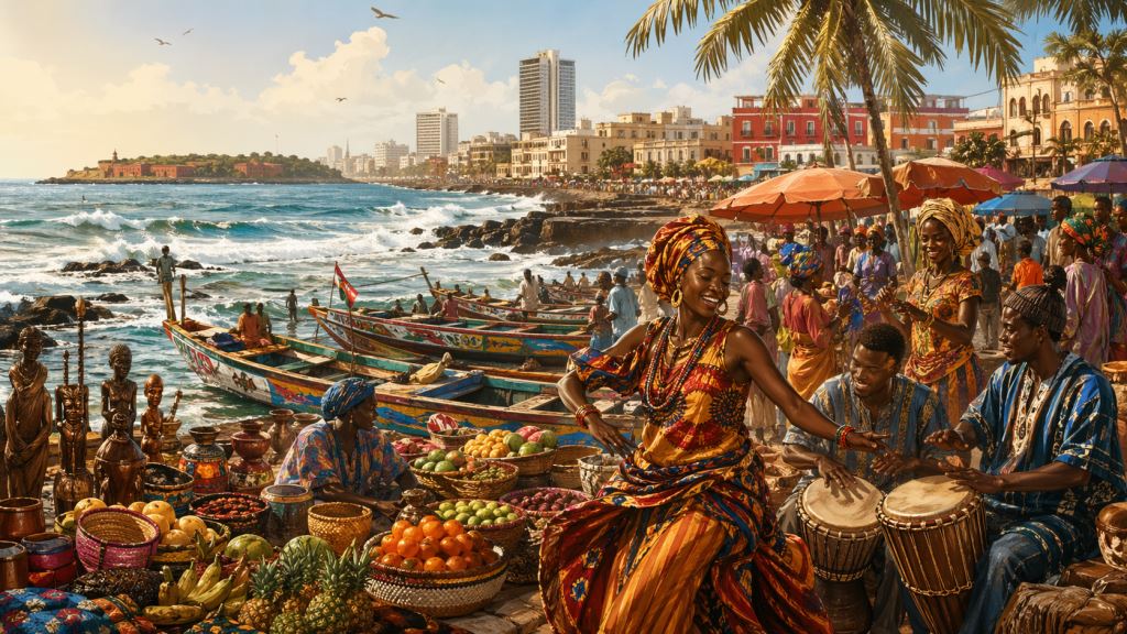 Dakar en Senegal: la costa atlántica, la música, los mercados y el ritmo cultural de África Occidental