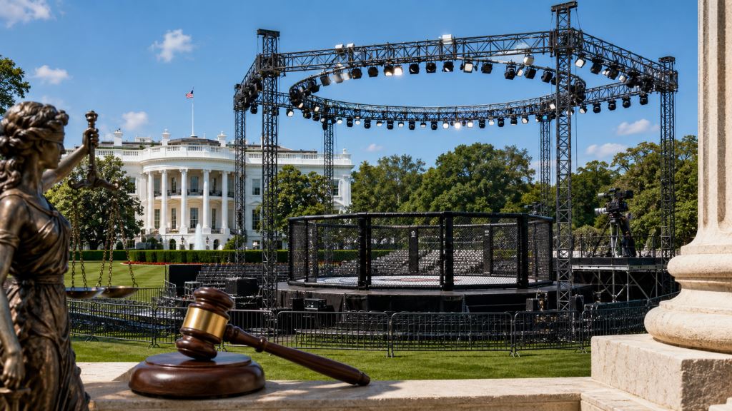 UFC Freedom 250 on the White House lawn after court ruling on America’s anniversary fight spectacle in Washington
