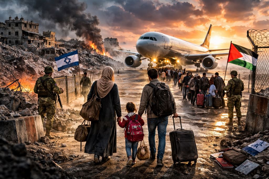 Les vols secrets depuis Gaza soulèvent la question de l’évacuation humanitaire, du déplacement forcé et de la responsabilité politique