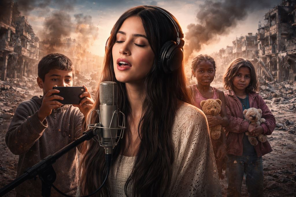 Olivia Rodrigo u spotu za “The Book of Love” otvorila temu djece iz Gaze, Sudana, Ukrajine i Jemena