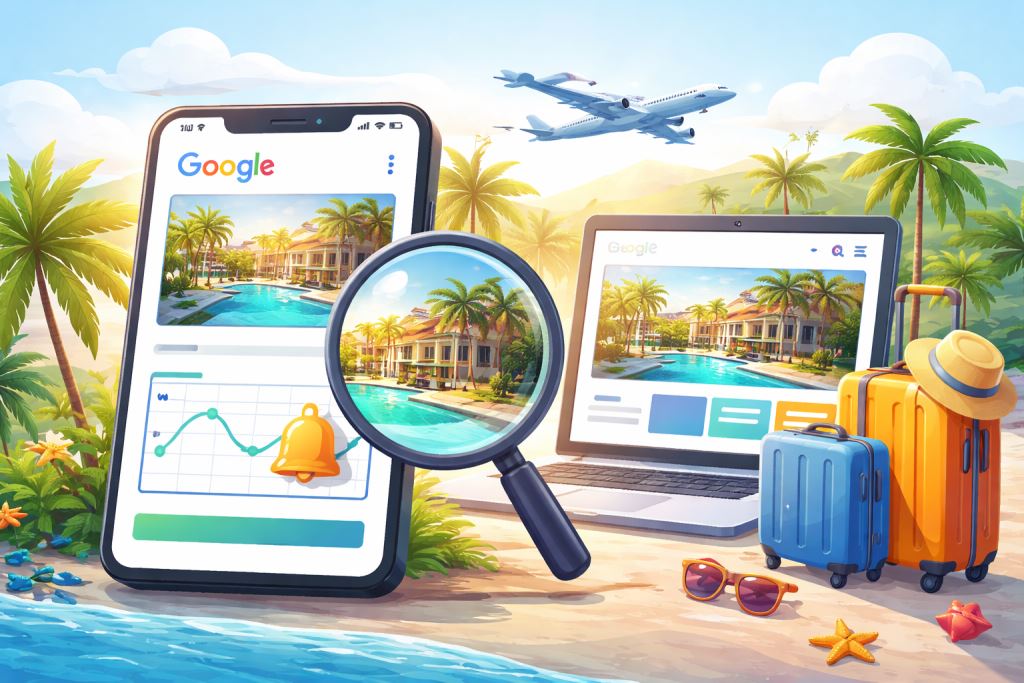 Google führt Preisverfolgung für einzelne Hotels ein: wie die neue Option funktioniert und was sie für Reisende bedeuten könnte