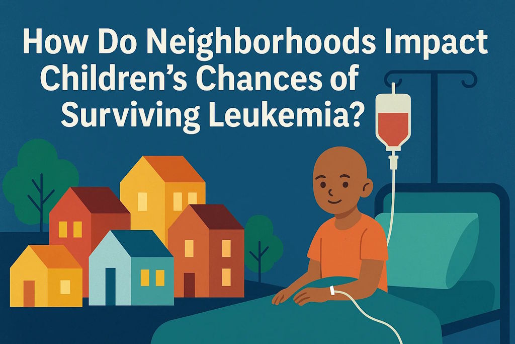 The impact of place of residence on survival of children with leukemia: Neighborhood risk analysis for ALL and AML