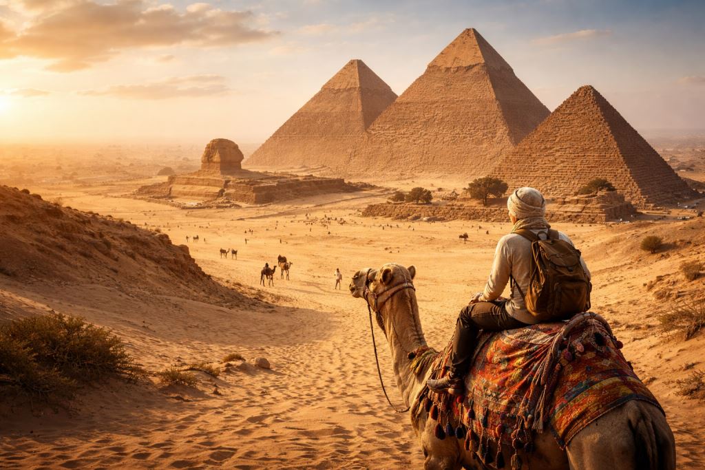 Abenteuer in Ägypten: die Pyramiden von Gizeh, die Wüste und das Erlebnis eines der berühmtesten Orte der Welt
