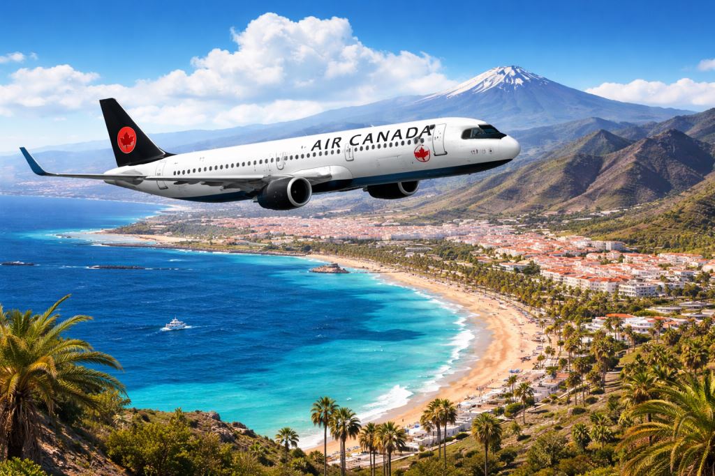 Air Canada pone en marcha los primeros vuelos directos desde Norteamérica a Tenerife y abre un nuevo mercado para Canarias