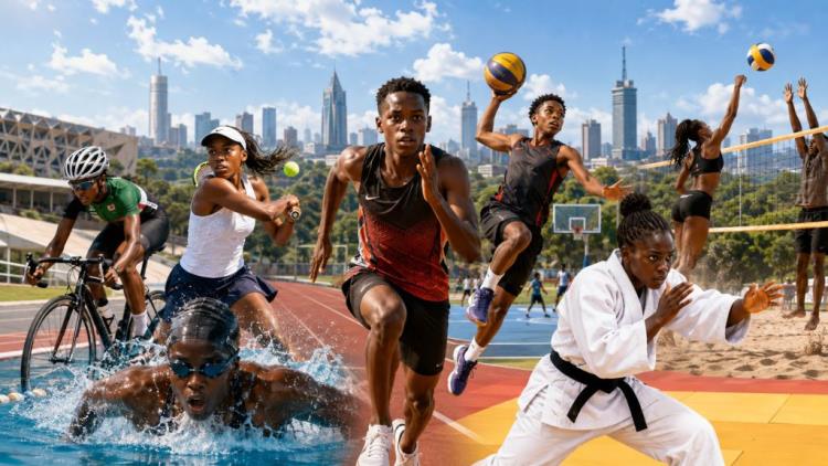 illustration IA: Nairobi réunit les jeunes athlètes de la Zone V pour un test majeur avant les Jeux de la jeunesse Dakar 2026