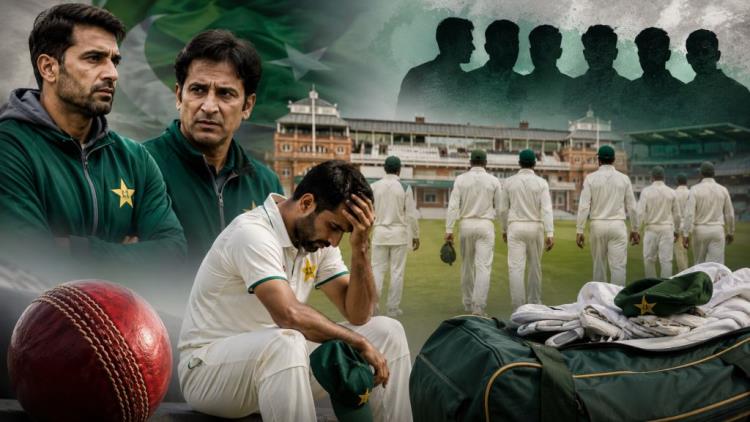 KI-Illustration: Pakistan entlässt Sarfaraz Ahmed und schickt sieben Spieler nach schwerer Test-Niederlage nach Hause