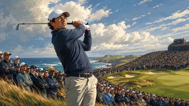 ilustracja AI: Bilety na The Open Championship bilety na Royal Birkdale i światowej klasy golf w Southport z czołowymi zawodnikami — Royal Birkdale Golf Club, Southport — piątek, 17 lipca 2026