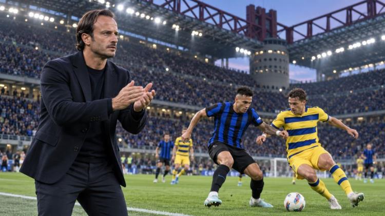 AI illustration: Parma appoint Alberto Gilardino ahead of San Siro debut against unbeaten Inter chasing top spot in Serie A