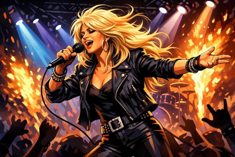 illustration IA: Billets pour Bonnie Tyler billets pour Greven et Emspark: ballades rock, grands titres et infos concert actuelles — Emspark Greven, Greven — samedi 11 juillet 2026