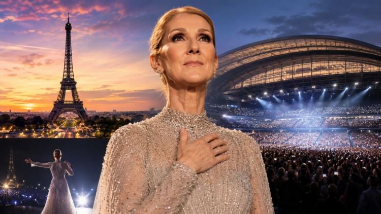 AI ilustracija: Céline Dion u Parizu: 26 koncerata označava veliki povratak na pozornicu nakon punih šest godina stanke