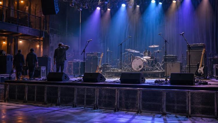 KI-Illustration: Twin Atlantic sagen UK-Tour ab: sechs Konzerte von Birmingham bis Dundee nach neuem Album gestrichen