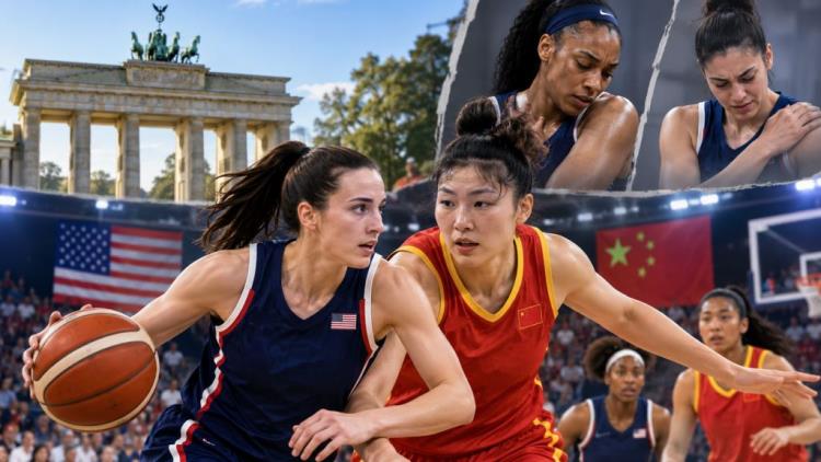 AI ilustracija: SAD bez A'je Wilson i Kelsey Plum otvara SP protiv Kine u Berlinu i kreće po peti uzastopni svjetski naslov