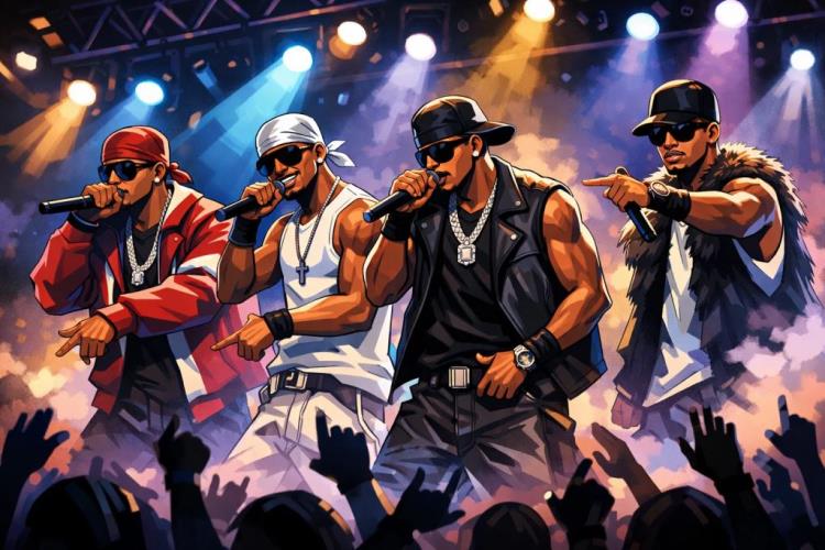 AI ilustracija: Ulaznice za B2K u Greenhouse Loungeu u DeSotu - R&B povratak i blizak susret za fanove ranih 2000-ih — Greenhouse Lounge, Desoto — srijeda, 24. lipnja 2026.